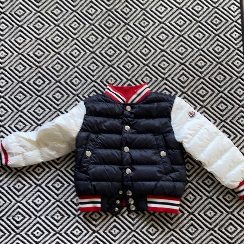 Moncler boys lightweight puffer jacket
